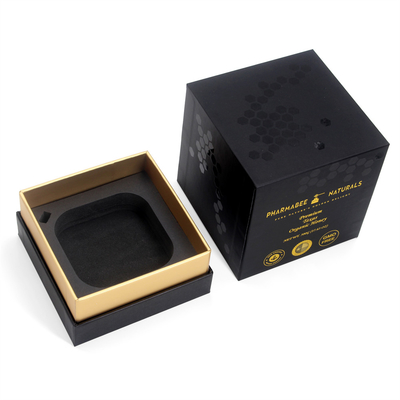 Custom Logo Printing Premium Hard royal Honey Packaging Paper Gift Box