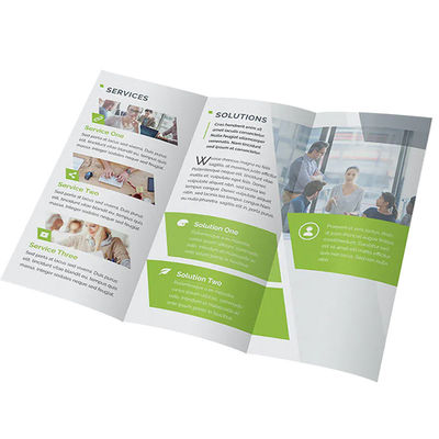 Custom Printed Catalogue Booklet Brochure Folded Leaflet Printing