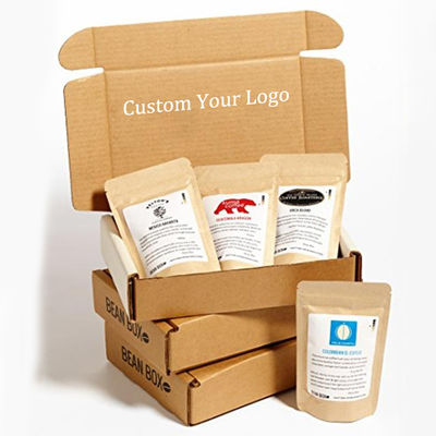 Custom Printed Free Design Beauty Subscription Drip Coffee Beans Packaging Box